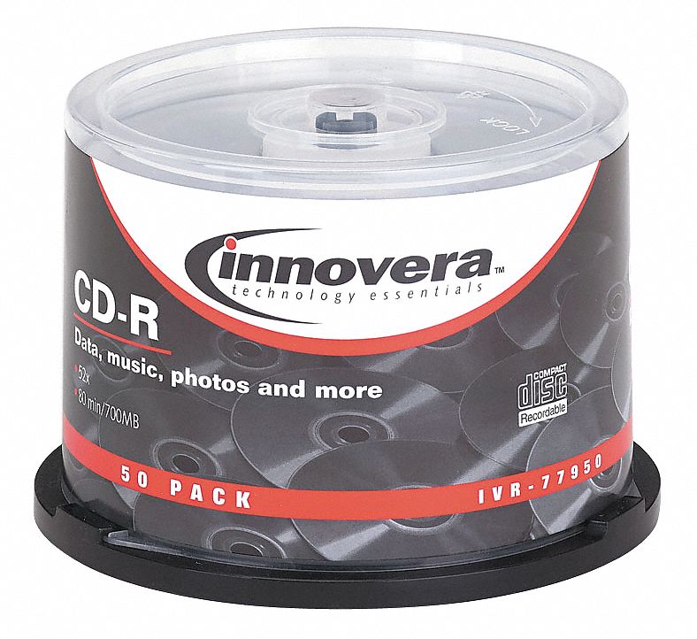 CD+R, 700MB, PK50