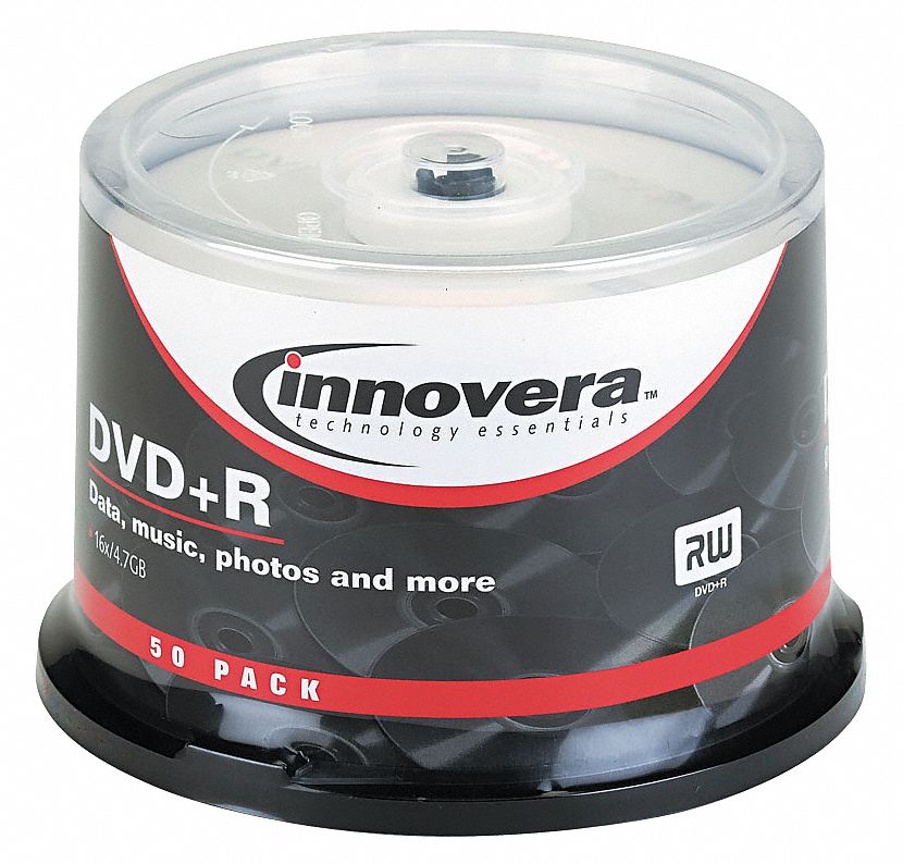 DVD+R, 4.7GB, PK50