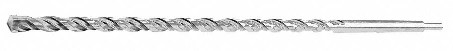 Masonry Bit, 5/8 In, 13 In L, Shank 3/8 In