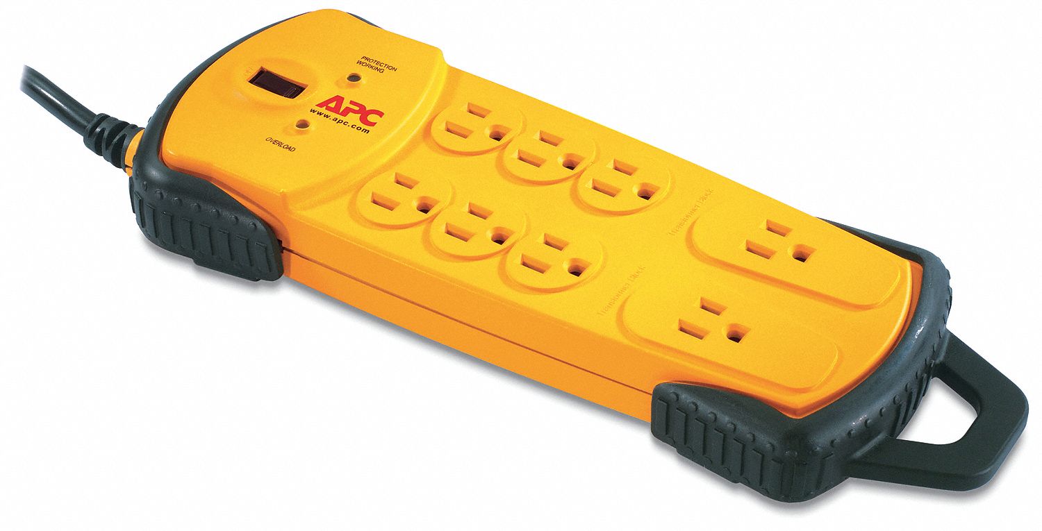 Surge Protector, Outlet Strip, 120V, 800J
