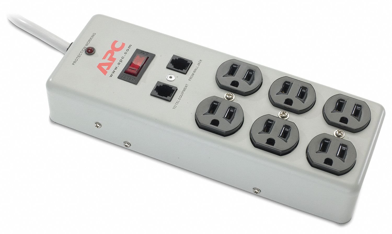 Surge Protector, Outlet Strip, 120V, 490J