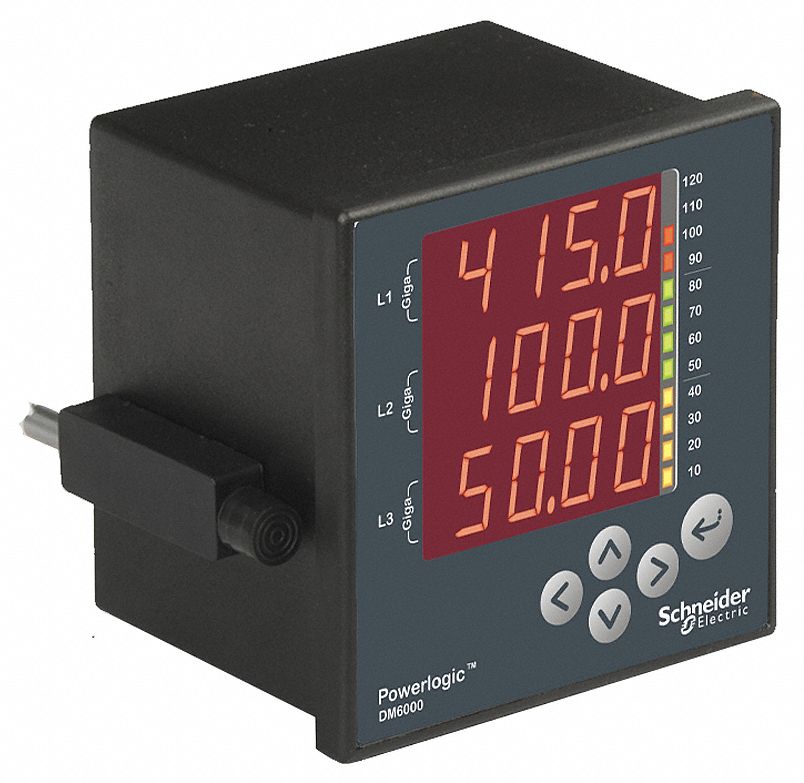 Power Meter, 80 to 480 VAC, 5A, Basic