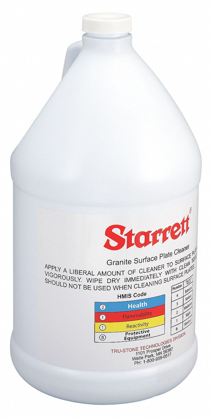 Surface Plate Cleaner, Size 1 gal., PK 4