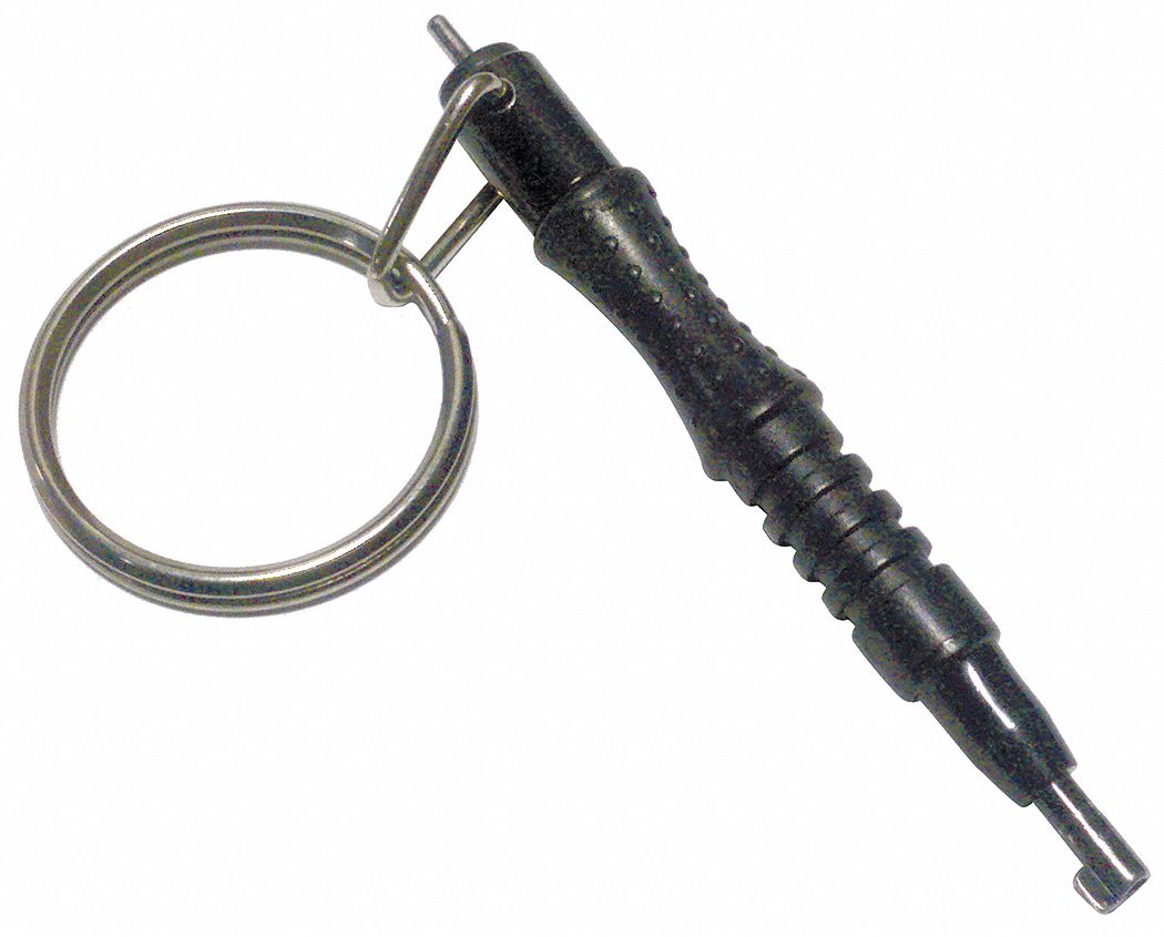 Carbon Fiber Cuff Key, w/ key ring