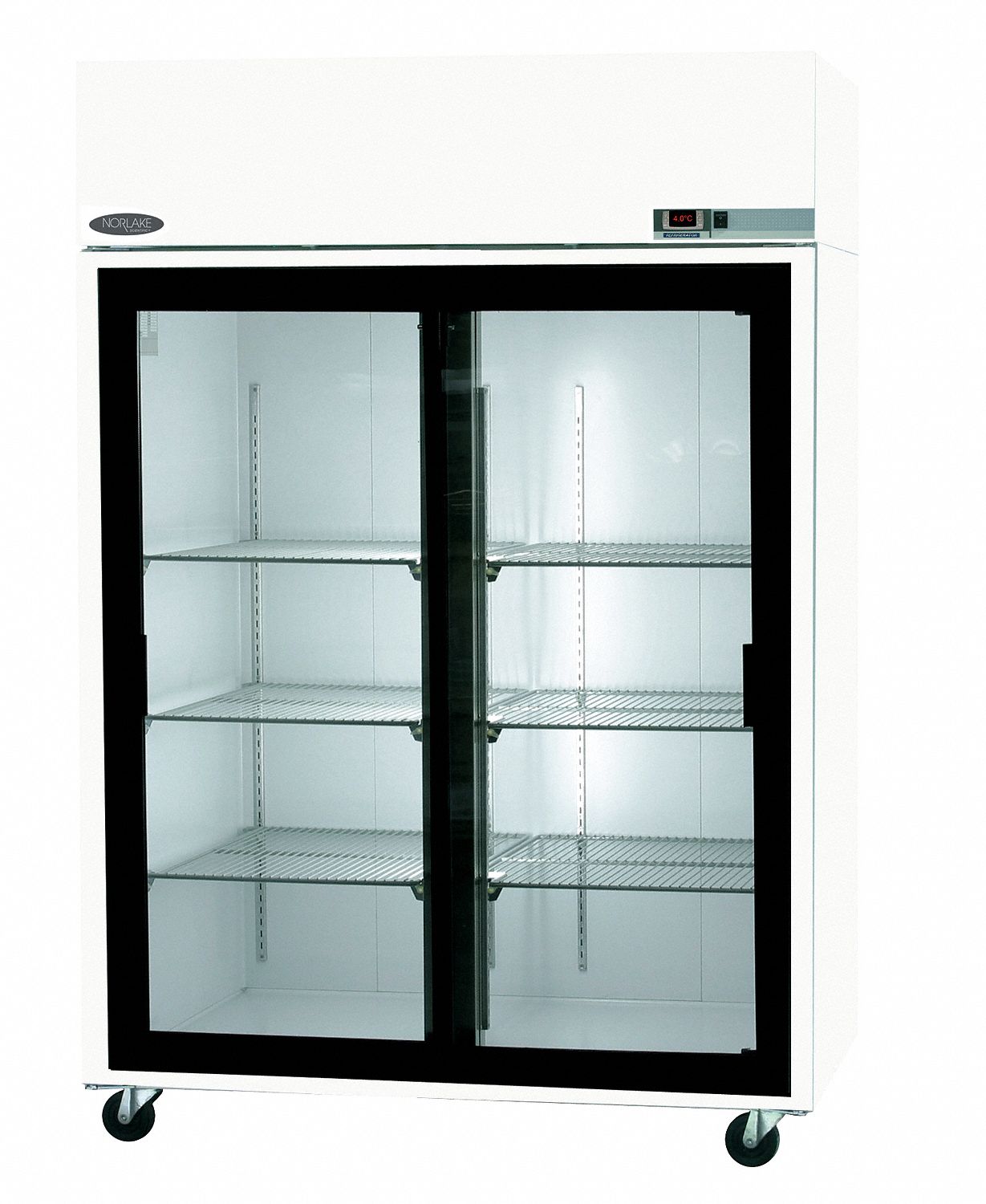 Refrigerator, Sliding Door, 120V