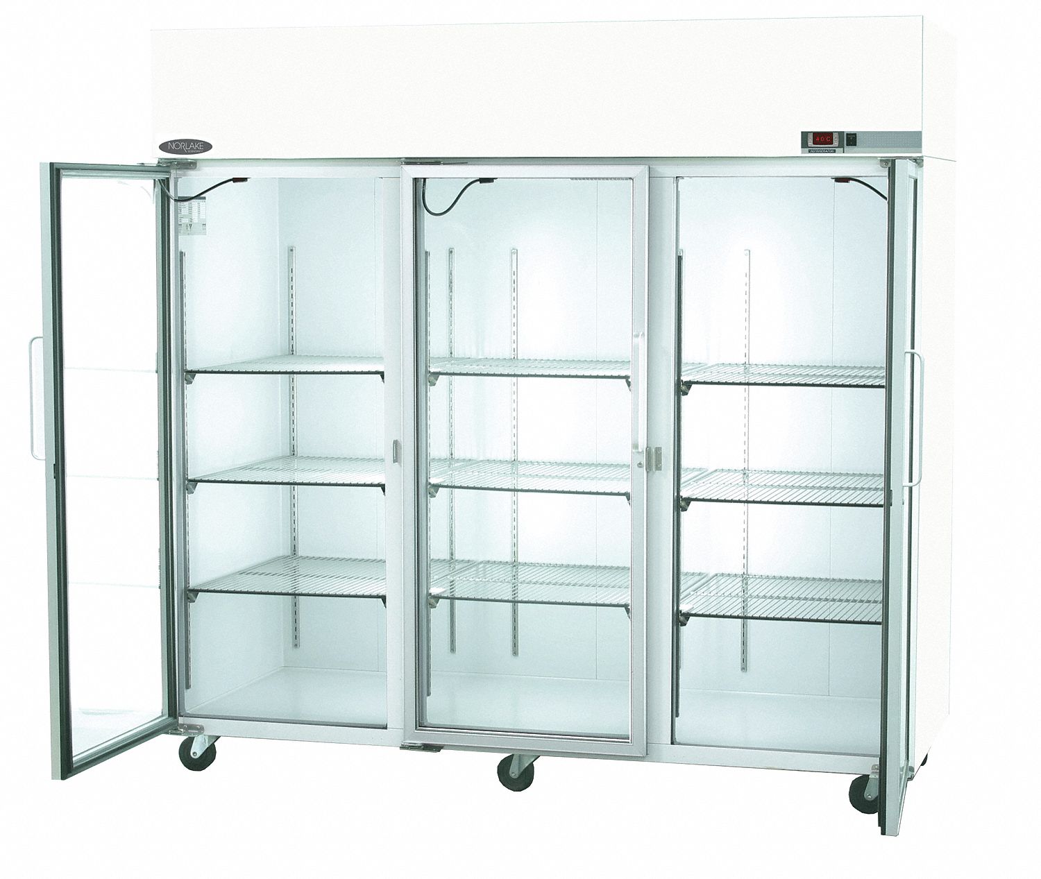 Refrigerator, Glass Door, 80 CF