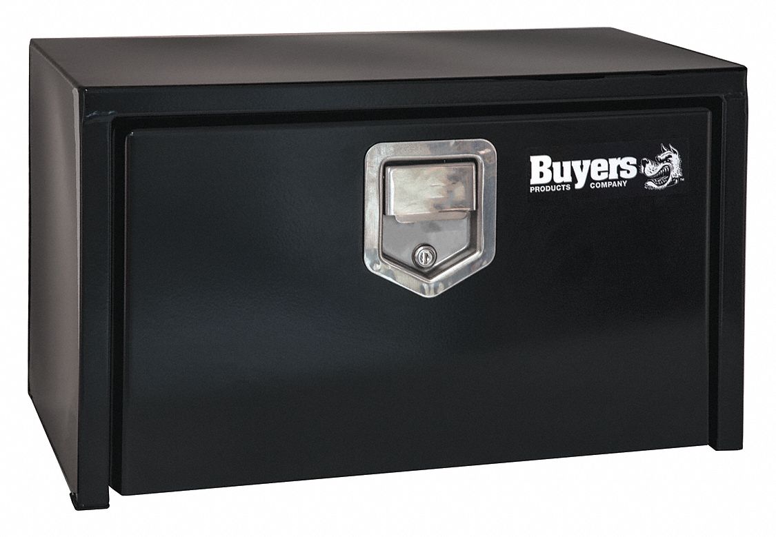 Underbody Truck Box, 30Wx18 Dx18 In H, Blk
