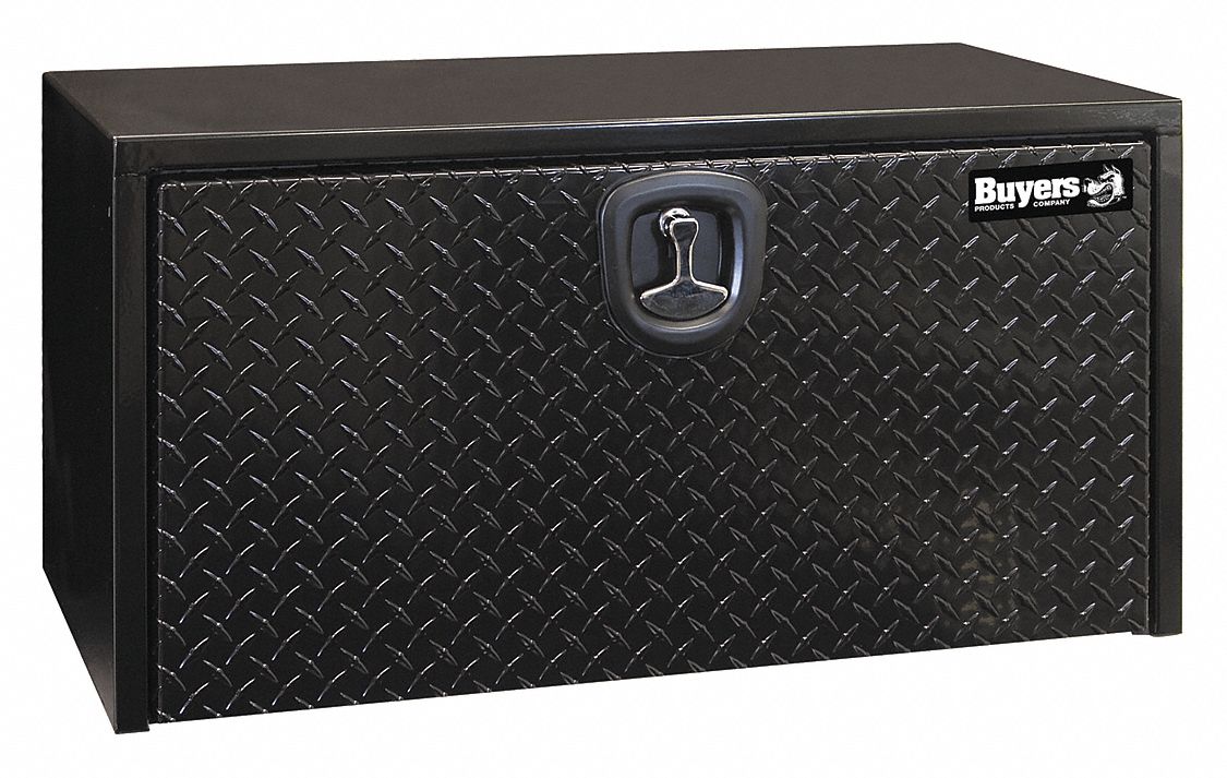 Underbody Truck Box, 24Wx18 Dx18 In H, Blk