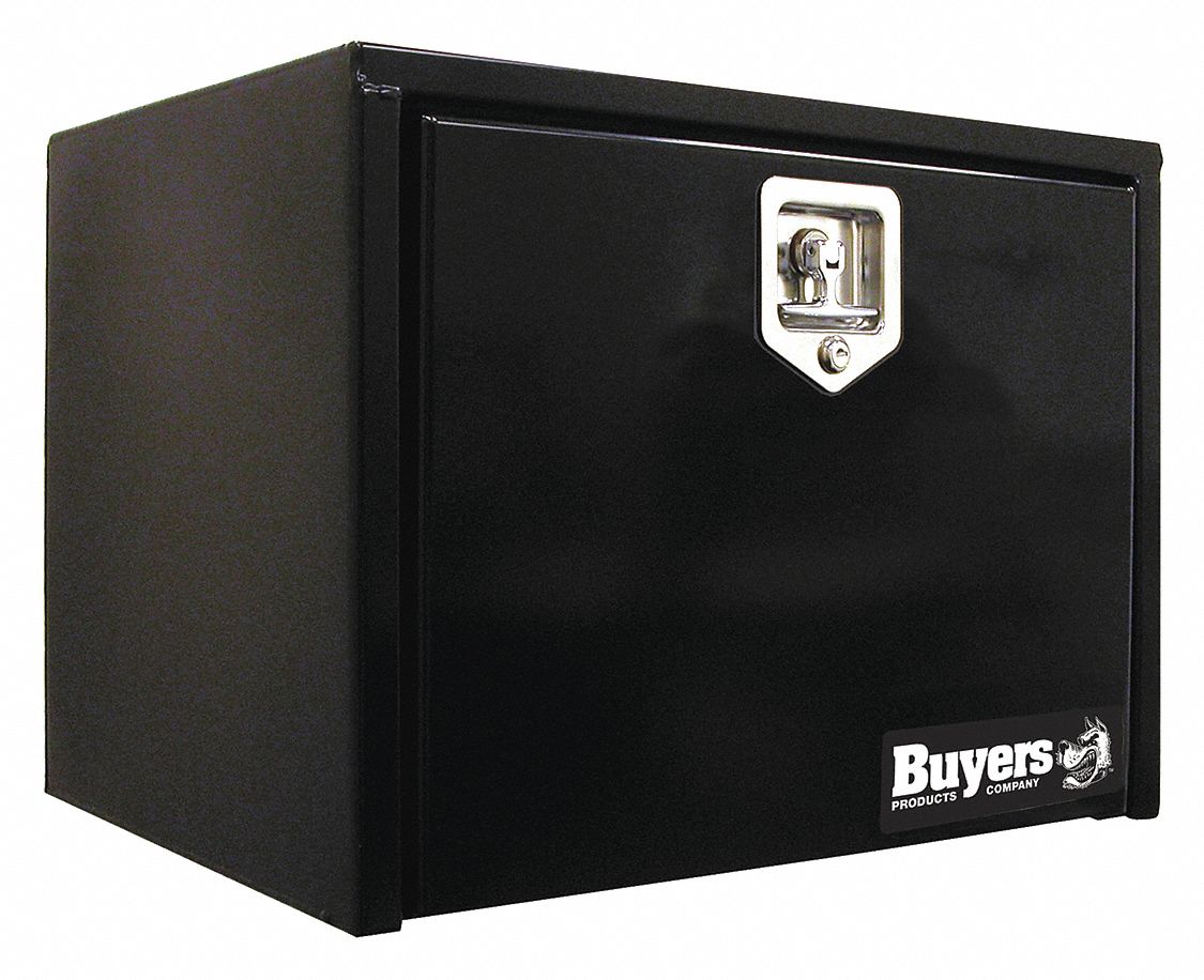 Underbody Truck Box, 18Wx14 Dx16 In H, Blk