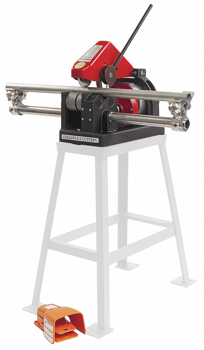 Powered Pipe Cutter, Model C, 4.5 In, 115V