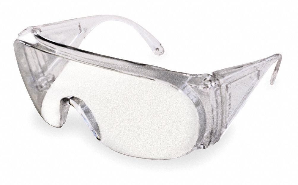 Safety Glasses, Clear, Uncoated