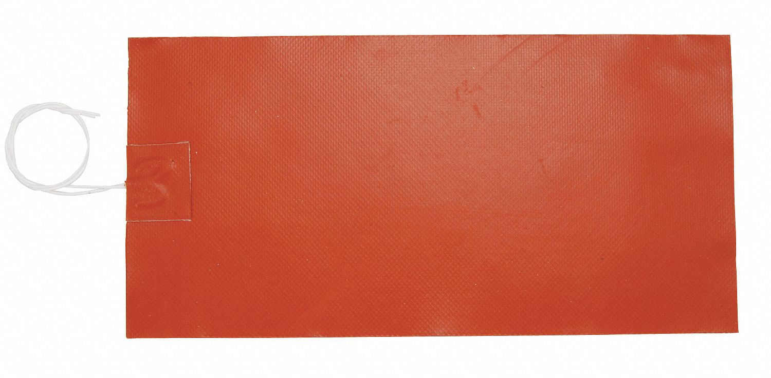 Strip Heater, 24 In. L, Silicone Rubber