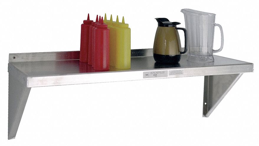 Wall Shelf, 13-1/2InH, 12InW, 12InD