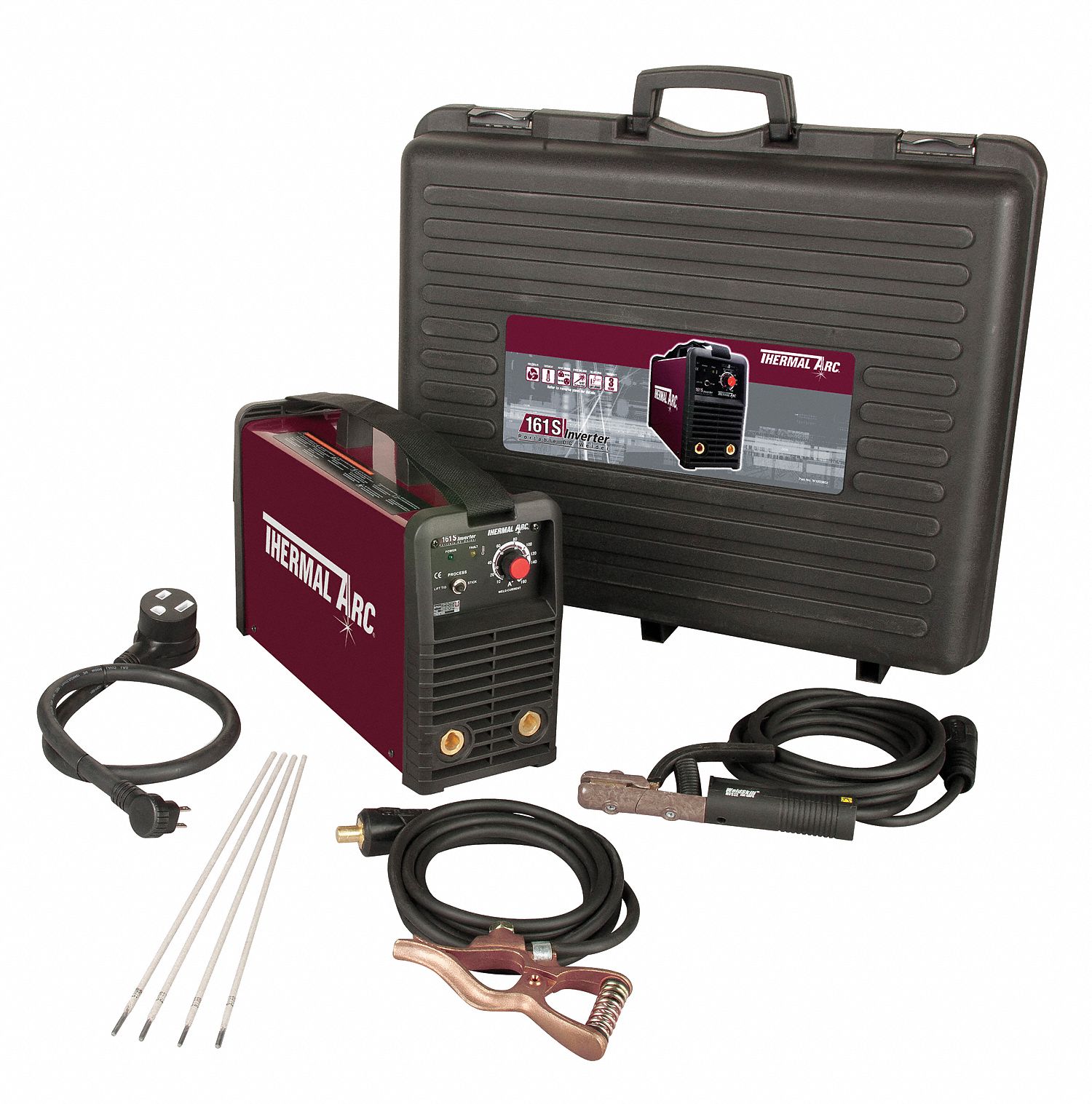 Arc Welder Kit, 160 A, 115 V