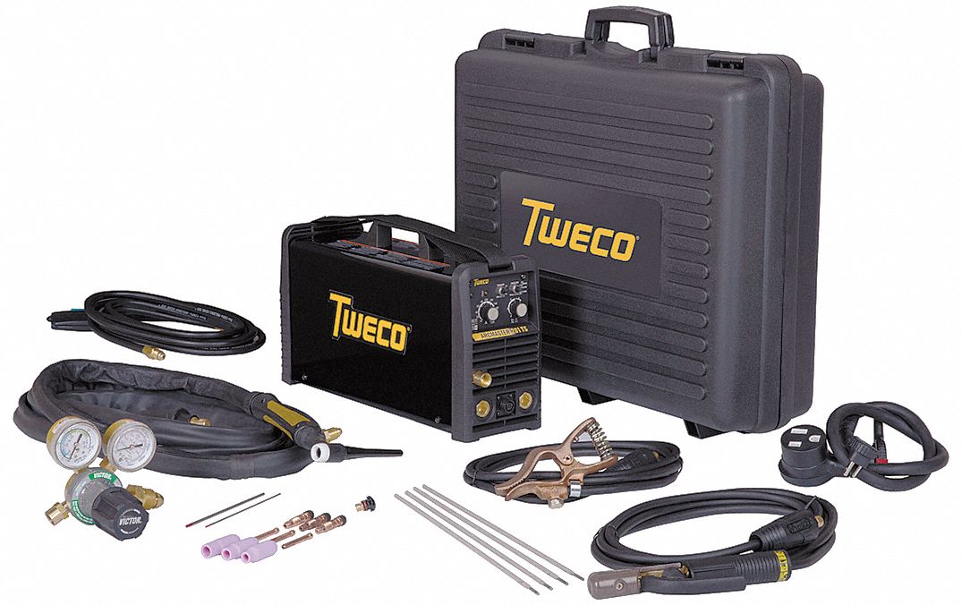 Stick/TIG Kit, Inverter, 200A, 115/230V
