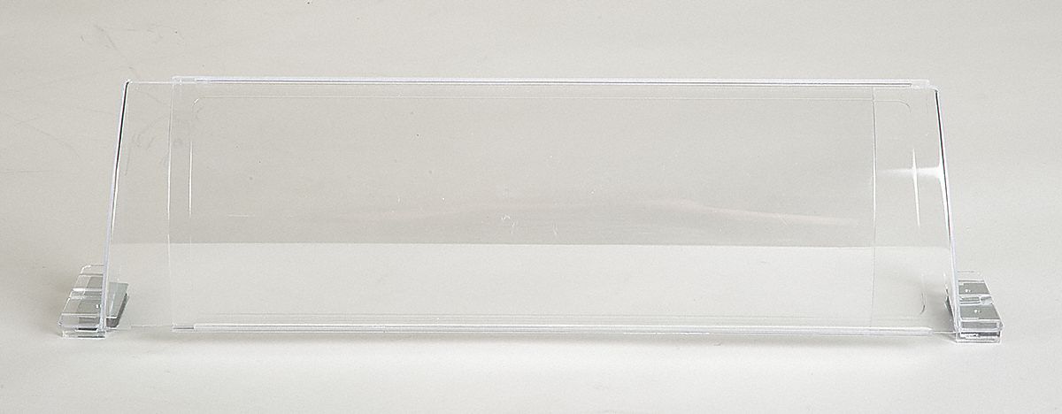 Baseboard Register Air Deflector, Clear
