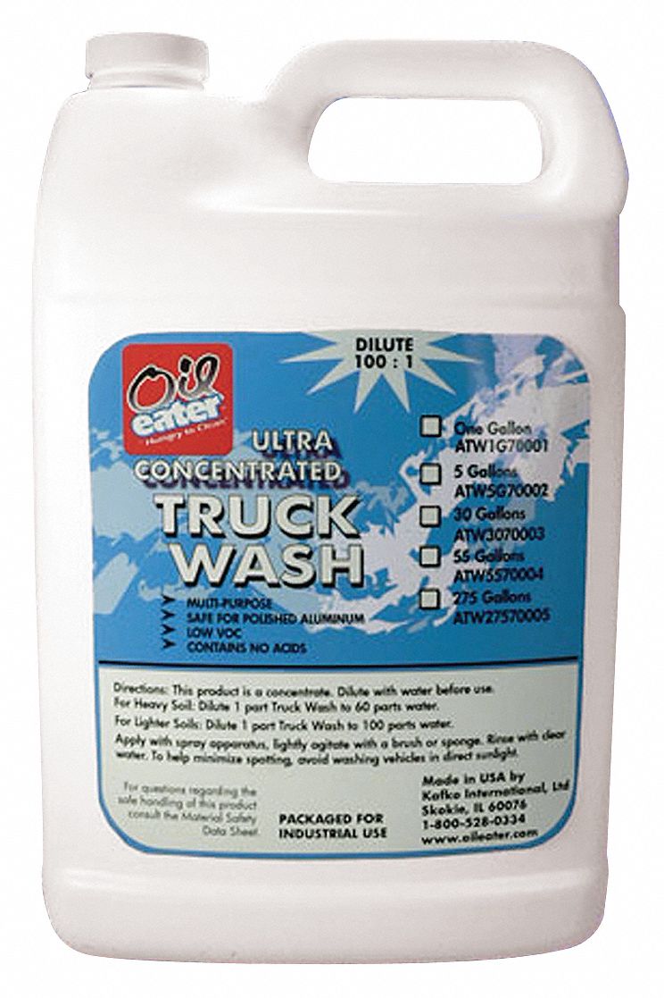 Truck Wash, Clear, 1 Gal.