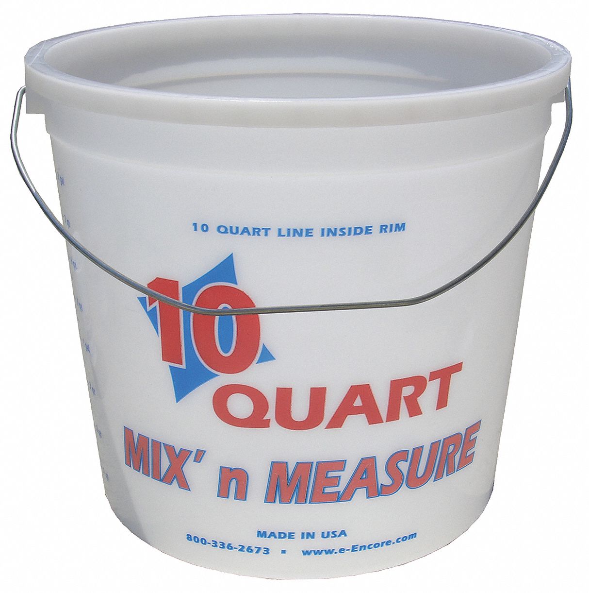 Paint Pail, 10 qt, Hi Density Polyethylene