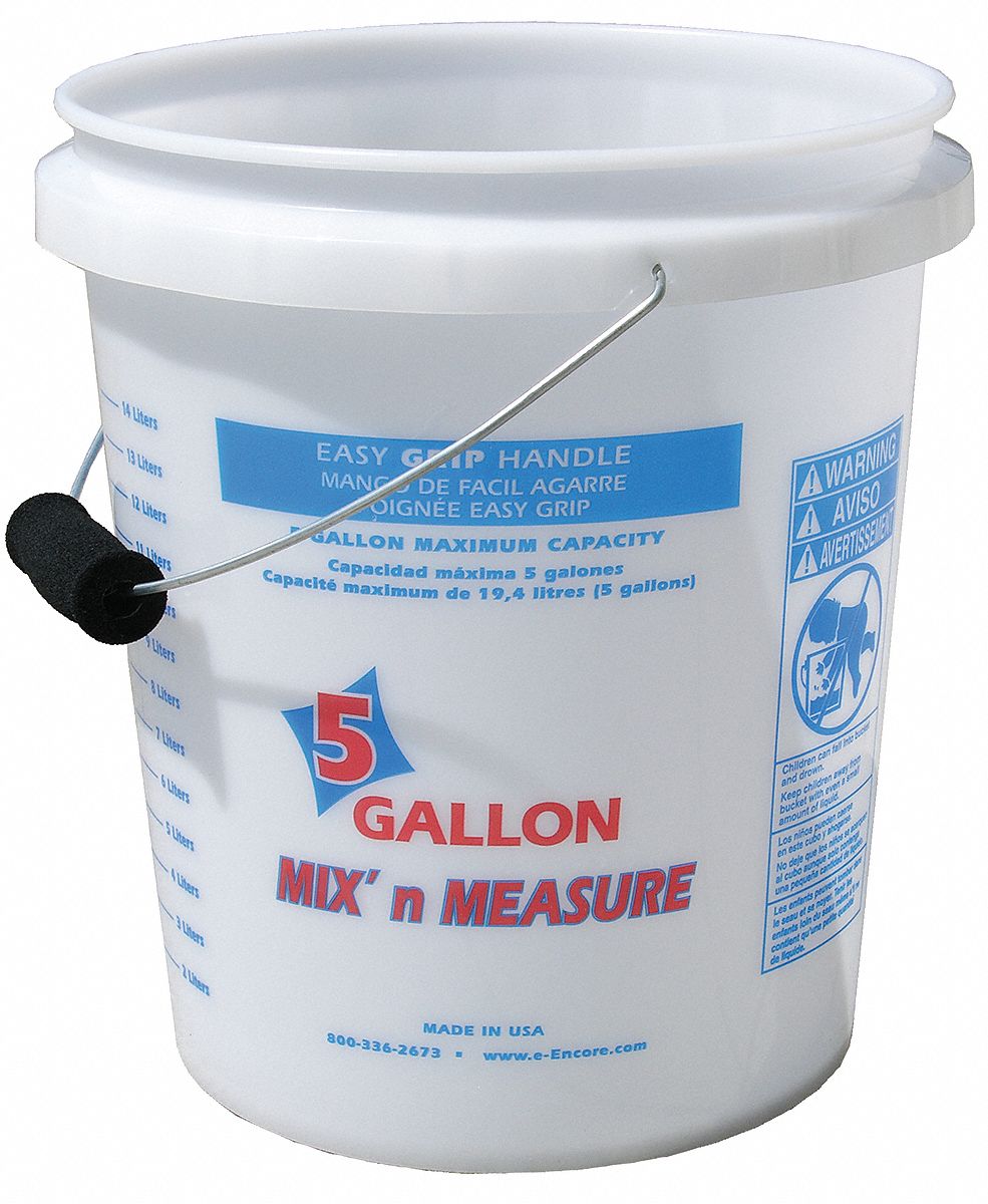 Paint Pail, 20 qt, Hi Density Polyethylene
