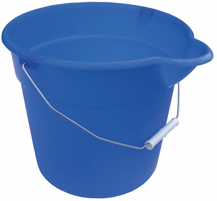 Paint Pail, 12 qt, Hi Density Polyethylene