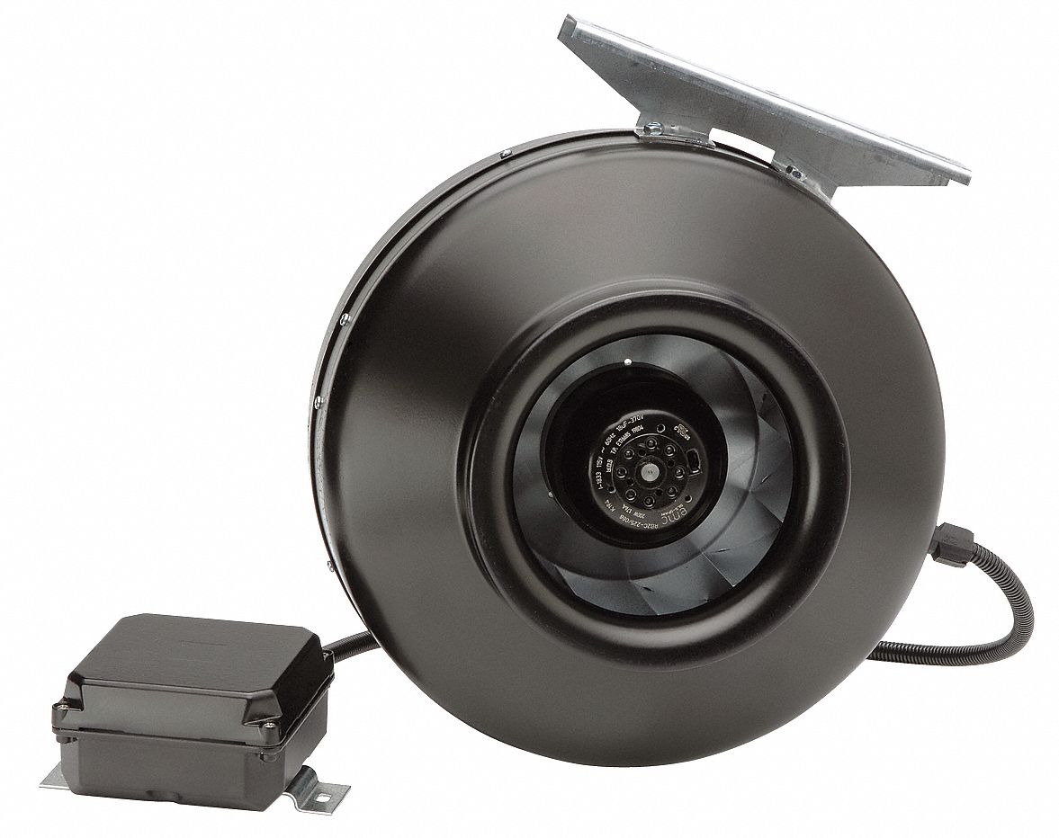 Inline Centrifugal Duct Fan, 13-1/8 In. W
