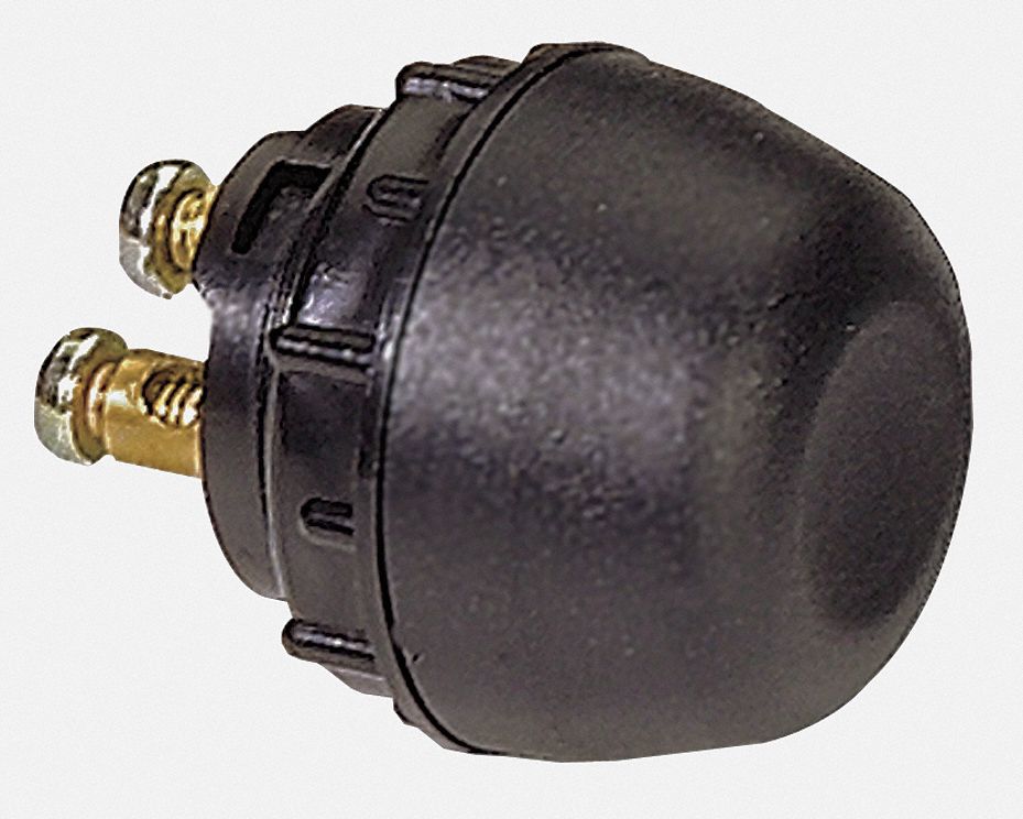Momentary Push-on Button Switch, 30 Amps