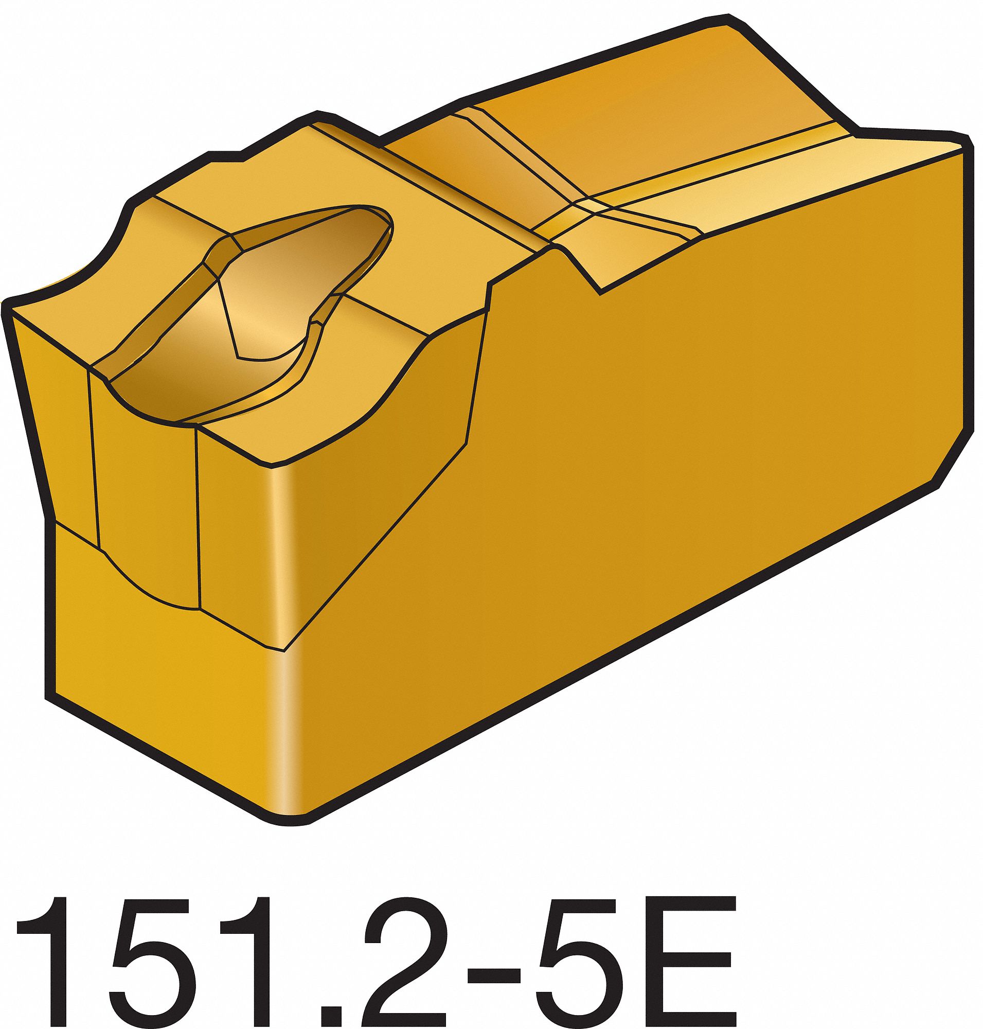Carbide Q-Cut Parting Insert, N151.2