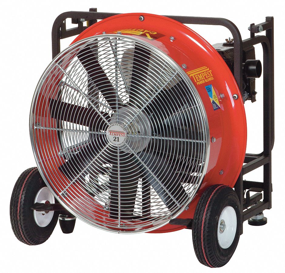 PPV Fan, Gas, 26 In. H, 25 In. W, 21 In. D