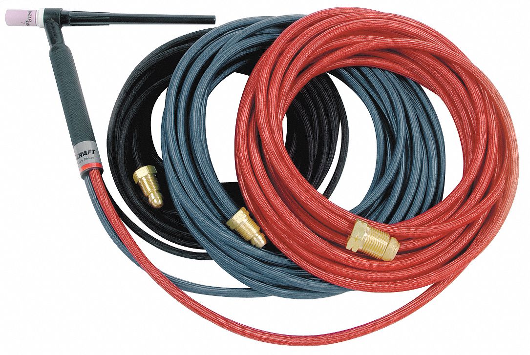 TIG Torch Water Cooled Kit, 250DC, 180 AC