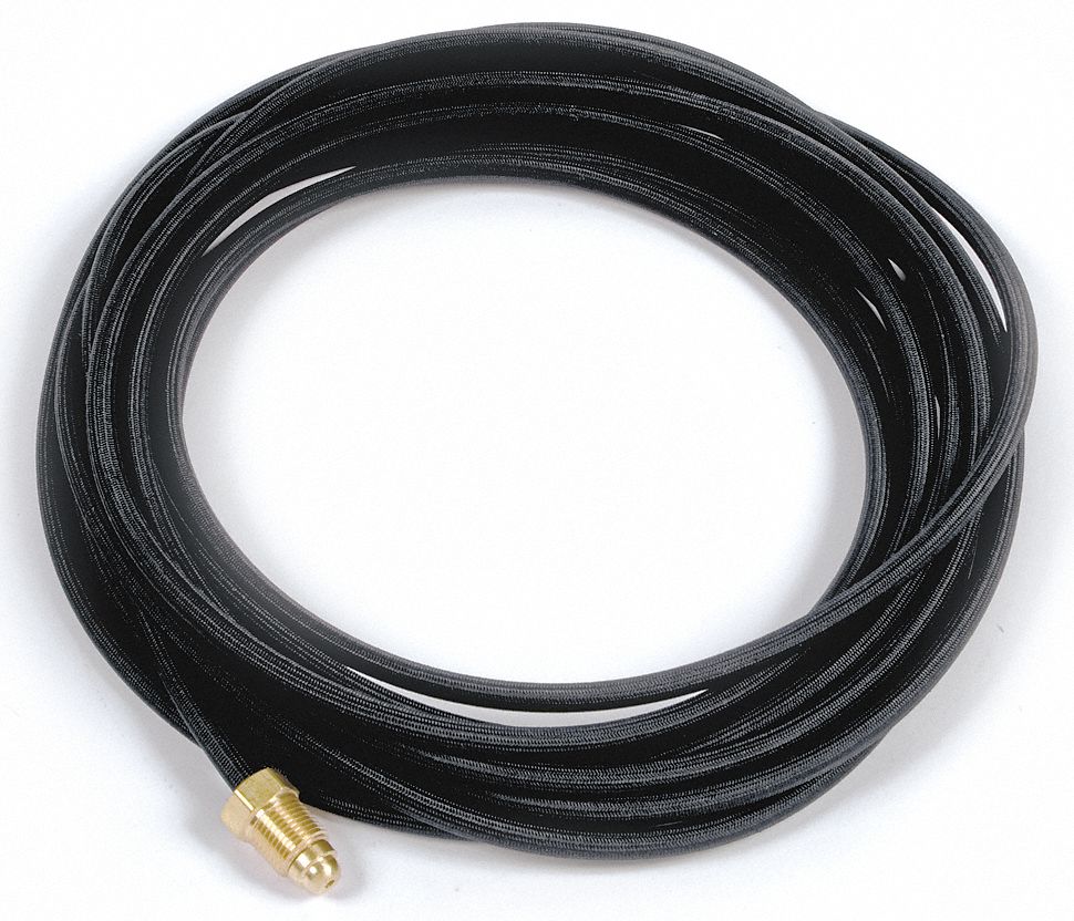 Gas Hose, Braided Rubber, 25 Ft (7.6m)