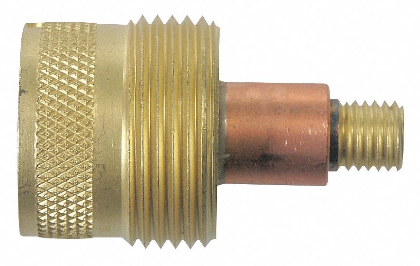 Gas Lens Large, Copper/Brass, 3/32 In