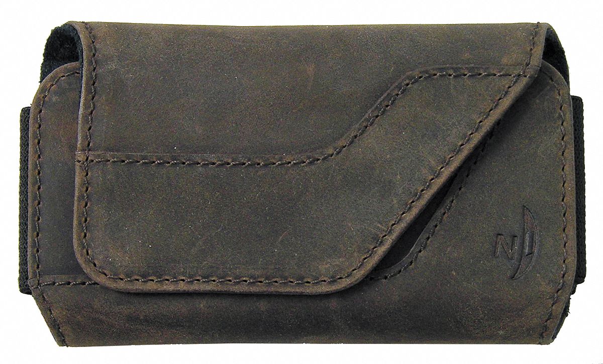 Clip Case Sideways Leather Small