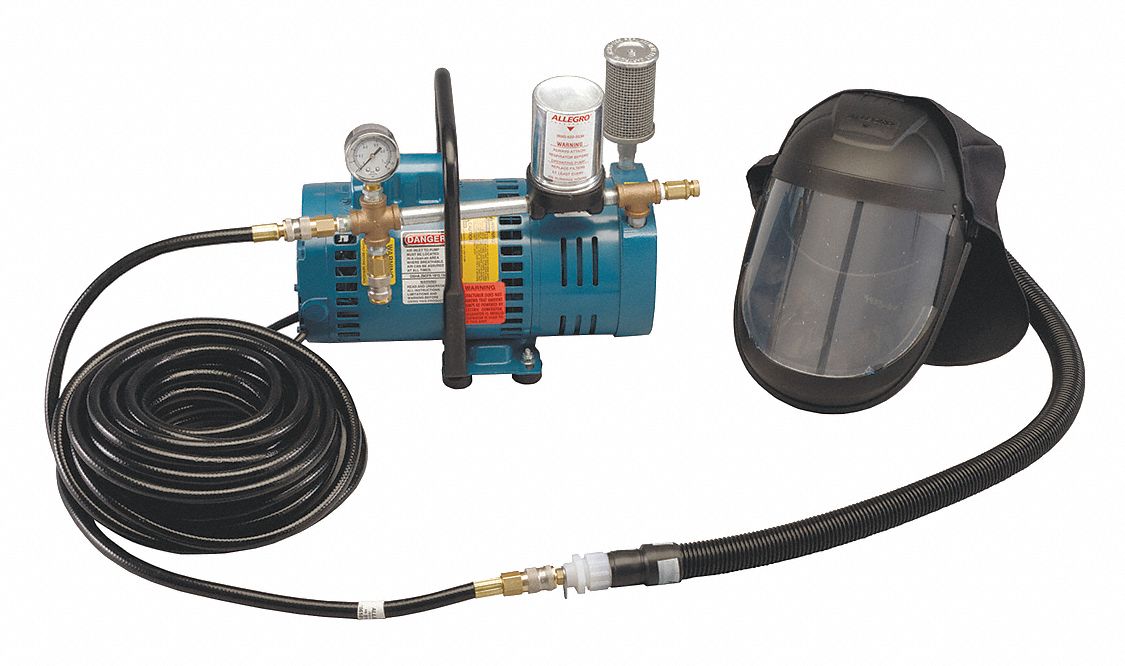 Supplied Air Pump Package, 1 Ppl, 1/4 HP