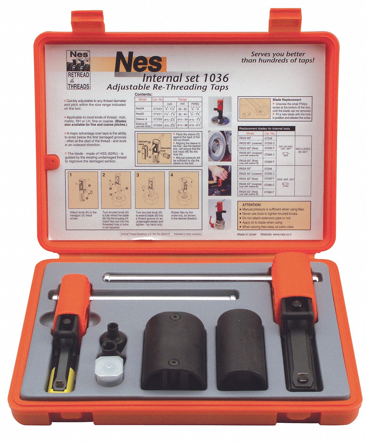Int Thread Repair Kit, 2 Pcs