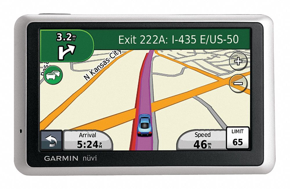 Vehicle Navigator, 2, 9Hx4.8Wx0.6D In.