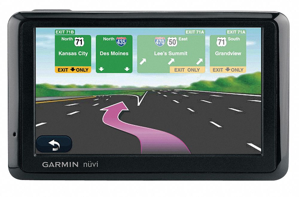Vehicle Navigator, 2, 9Hx4.8Wx0.6D In.