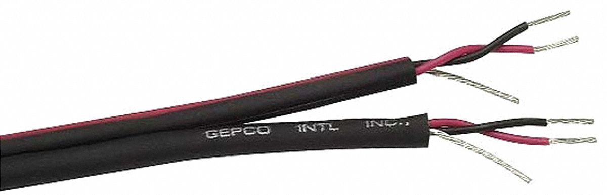Electronic Cable, Thin Prof, 24AWG, 1000Ft