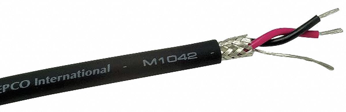 Microphone Cable, Heavy Duty, 20AWG, 1000Ft