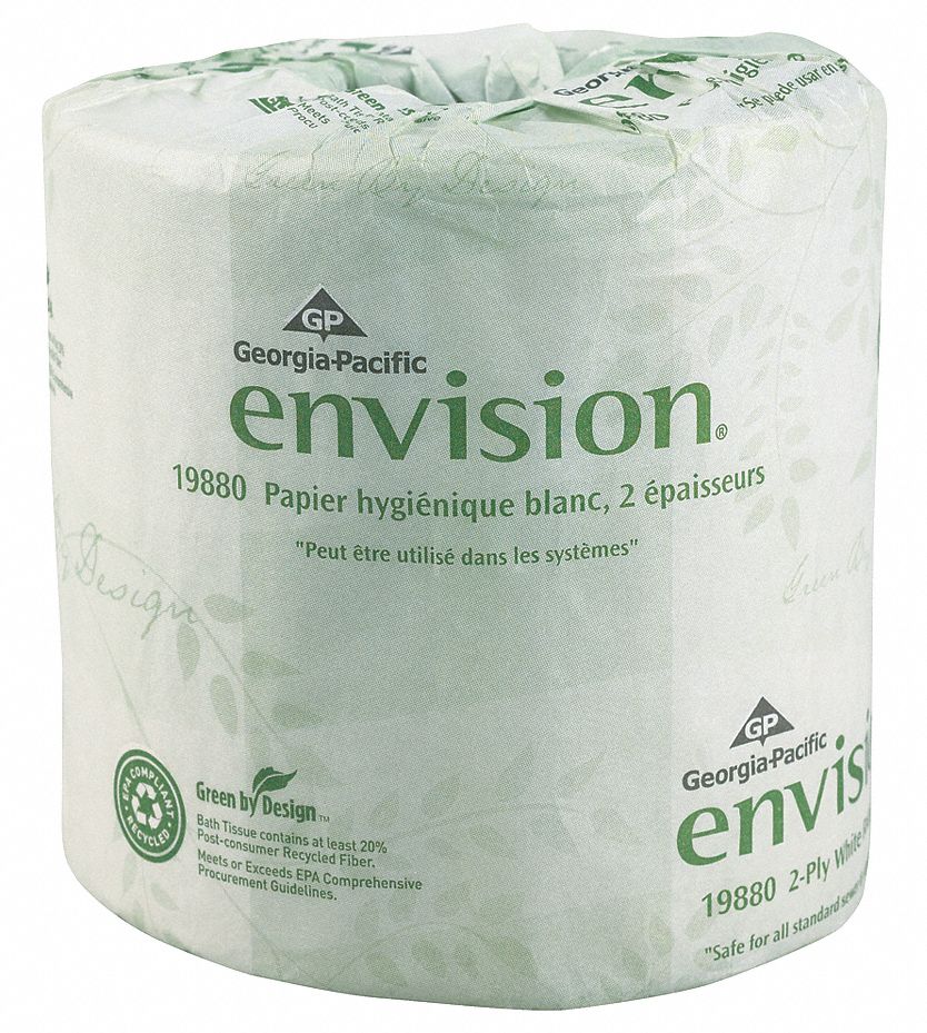 Toilet Paper, Envision, 2Ply, PK48