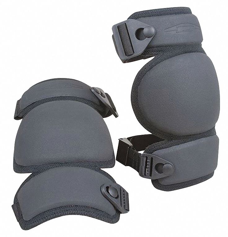 Knee Pads, Low Prof, EVA, 1 Sz Fits All, 1PR