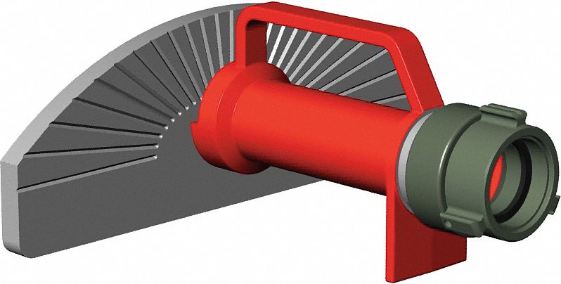 Wall Nozzle, Aluminum, 1-1/2In, GPM 135