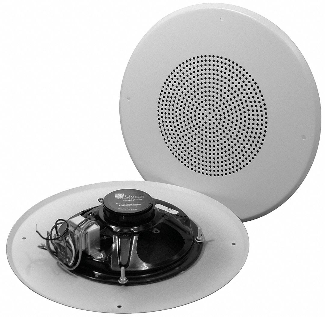 Ceiling Mount Speaker, White