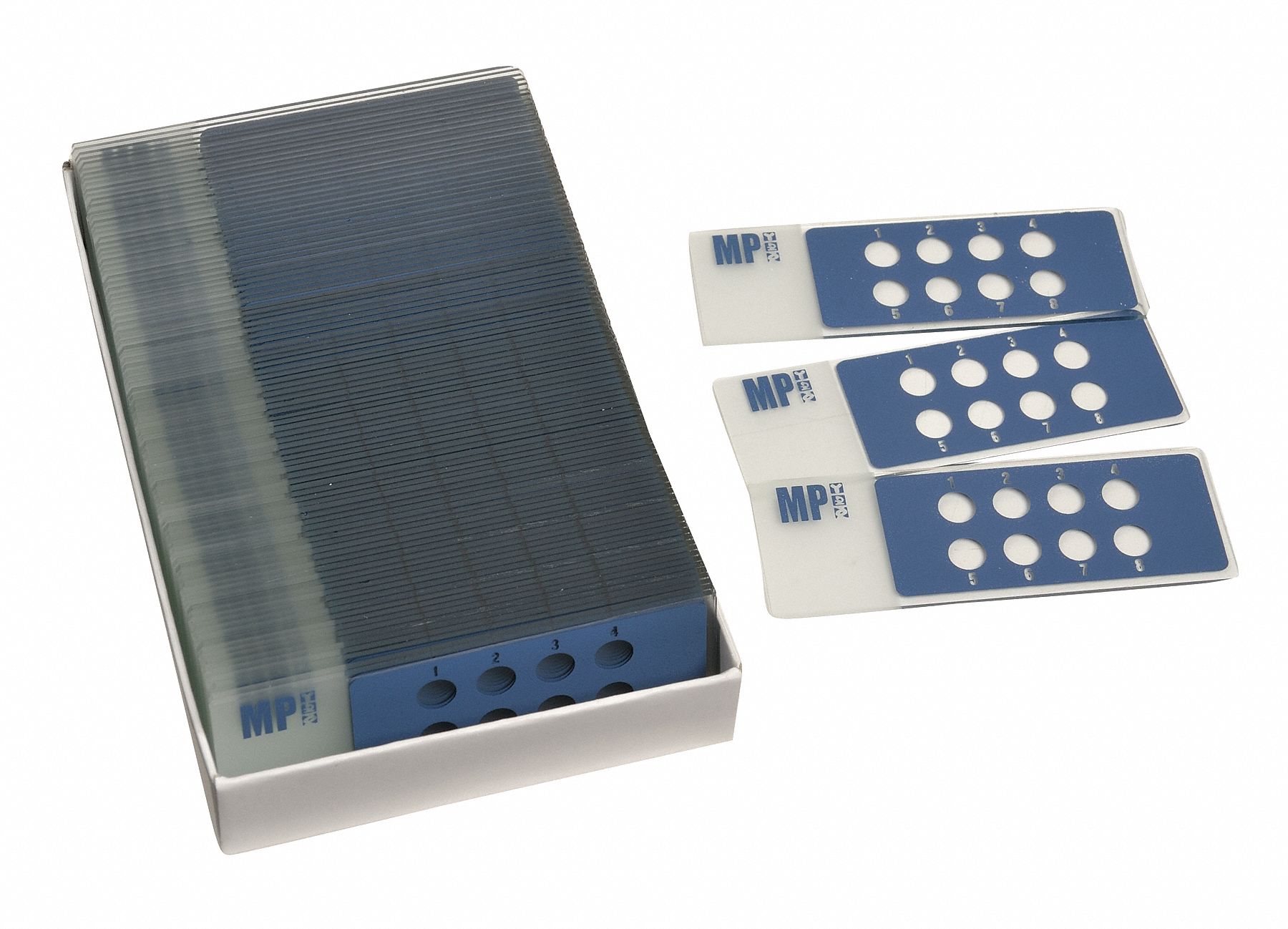 Multitest Slide, 8 Well Capacity, PK 100