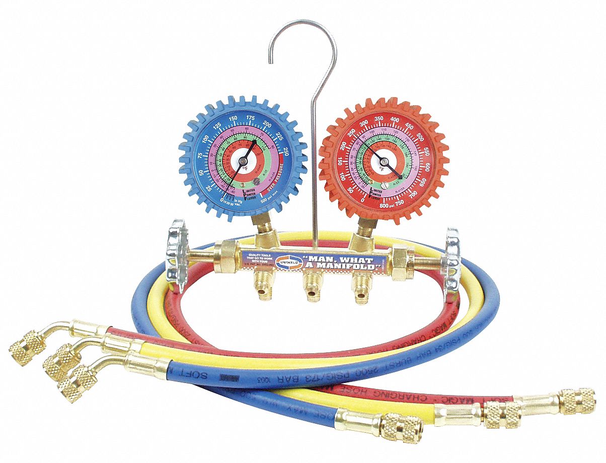 2 Valve Brass Manifold (R410A/R22/R404A)