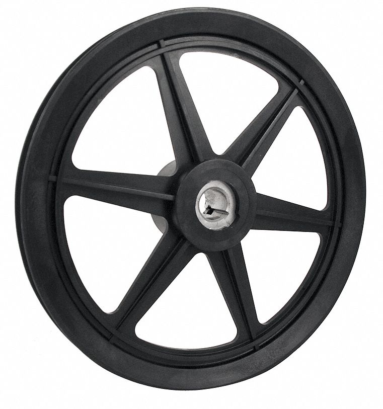 V-Belt Pulley, 8.25 In OD, 1 In Bore, 1GRV