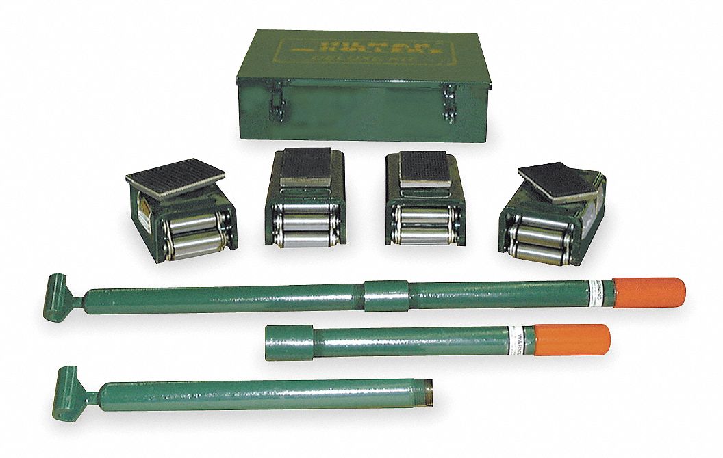 Equipment Roller Kit, Swivel, 16, 000 lb.