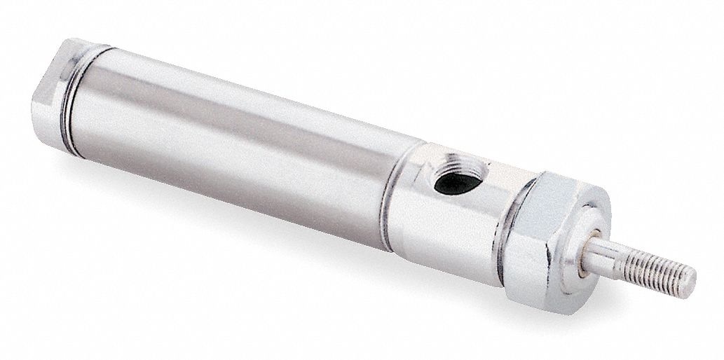 Air Cylinder, 7/8 In Bore, 1 In Stroke