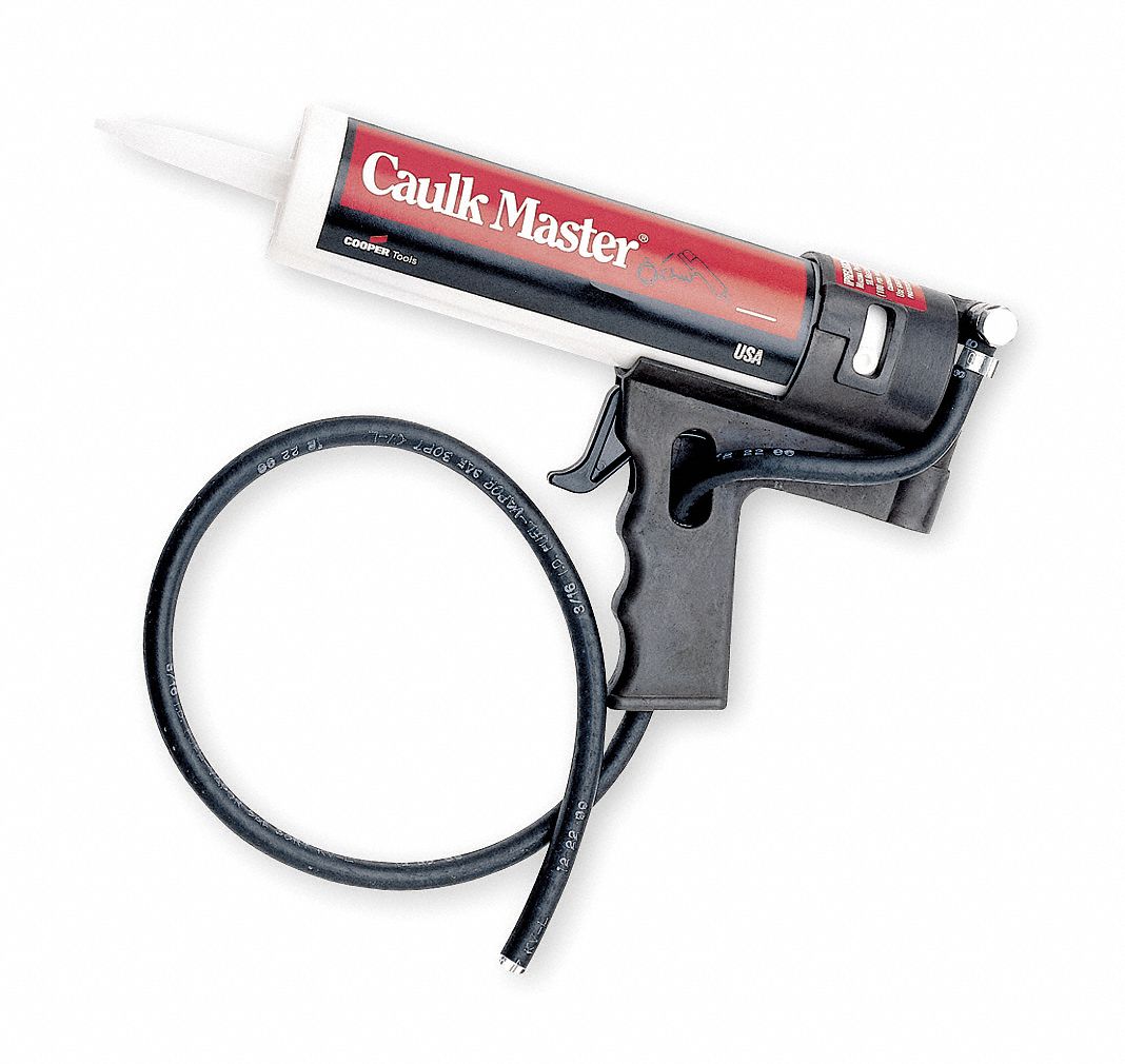 Pneumatic Caulk Gun, 10 oz., Plastic