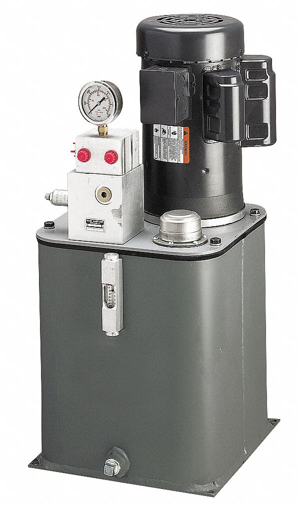 Power Unit, 2 Stage, 230/460V, 250/1500 PSI