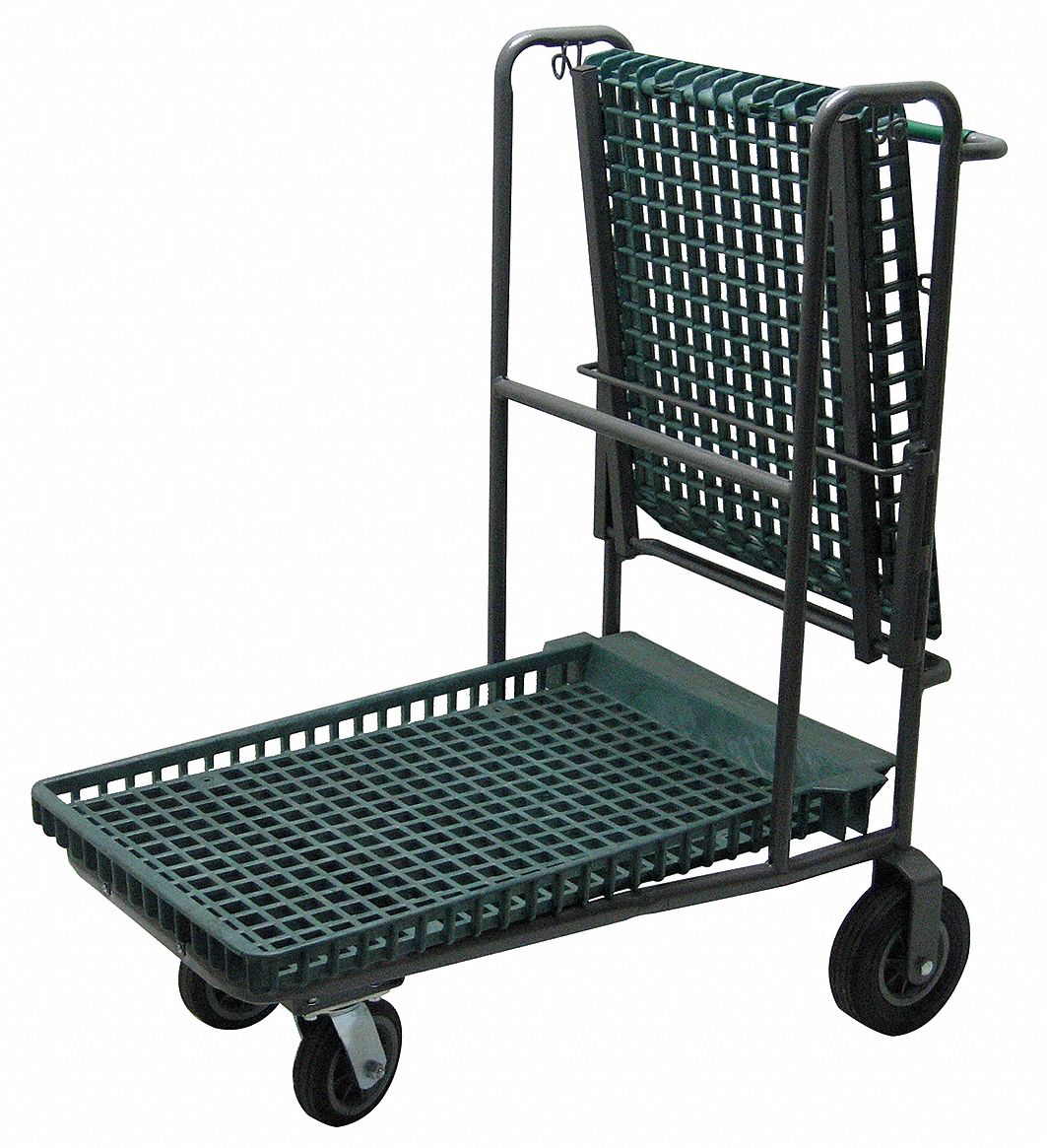 Flip Top Garden Cart, 300 lb., 47 In. H